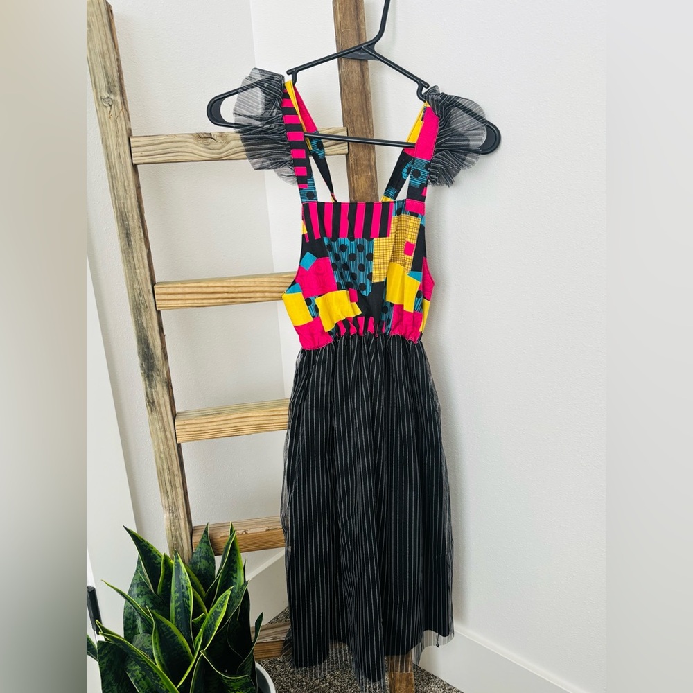 Nightmare Before Christmas inspired Sally Patchwork Dress